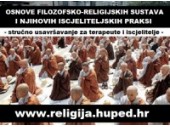 OSNOVE FILOZOFSKO-RELIGIJSKIH SUSTAVA i NJIHOVIH PRAKSI ZA TERAPEUTE I ISCJELITELJE