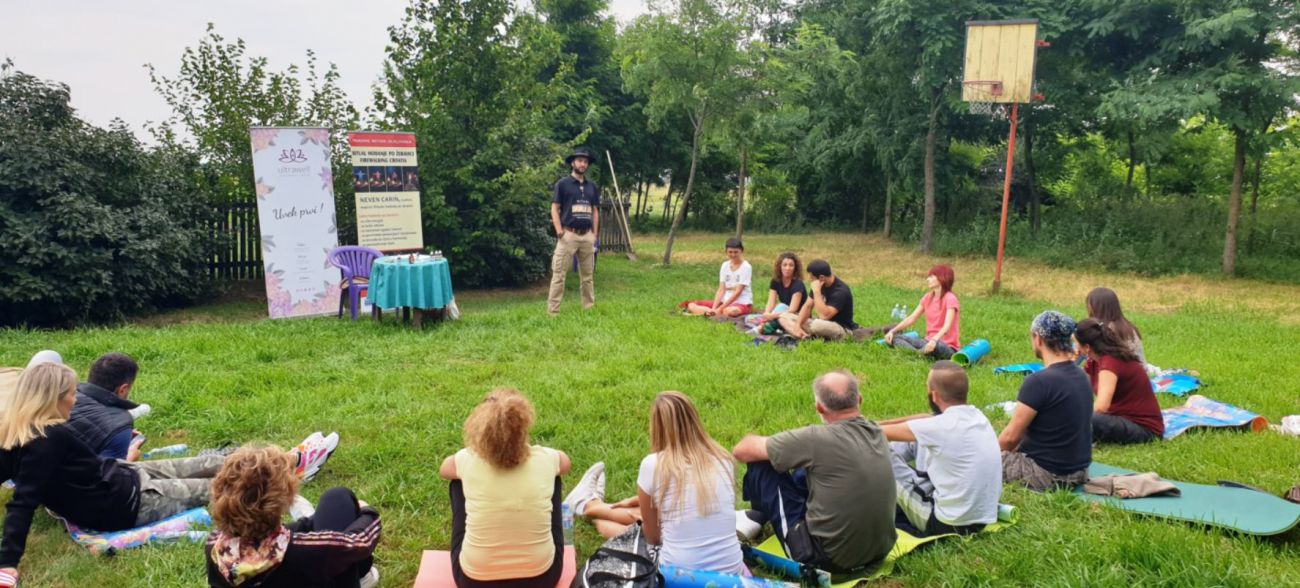 Hodanje po žaru Firewalking Hoja po žerjavici Neven Carin